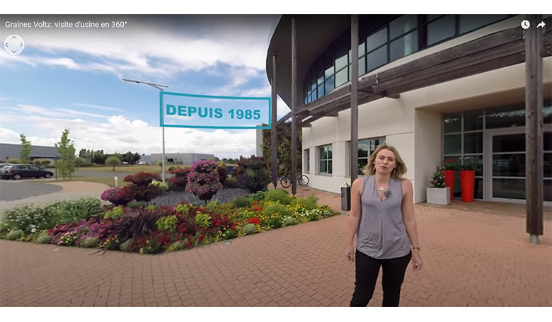 Visite d'usine en vidéo 360° immersive